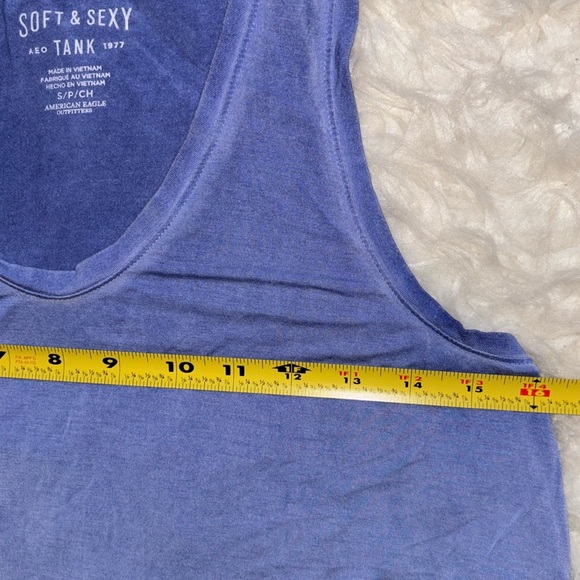 AEOđŚ
Soft & Sexy Tie Die Scoop Neck Tank Top XS - Picture 4 of 11